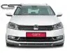 Накладка на передний бампер Var2 от CSR на Volkswagen Passat B7
