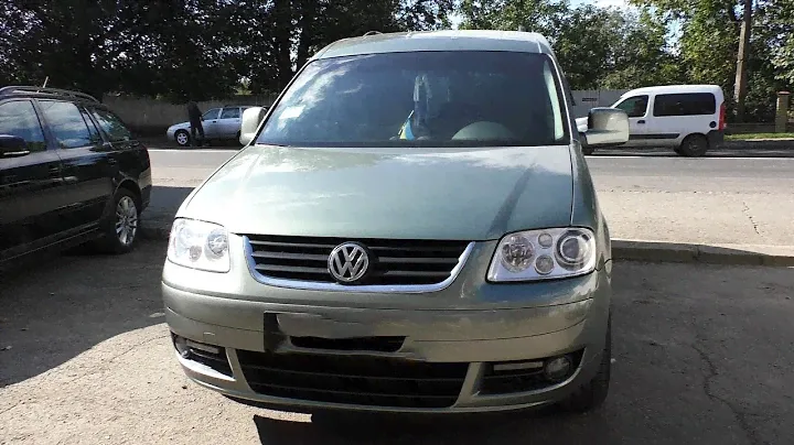 Нафаршированный VW Caddy 1.9TDI 2005 с Салоном от VW Touran 2013!!