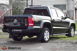 Брызговики для Volkswagen Amarok 2010+ | шагрень