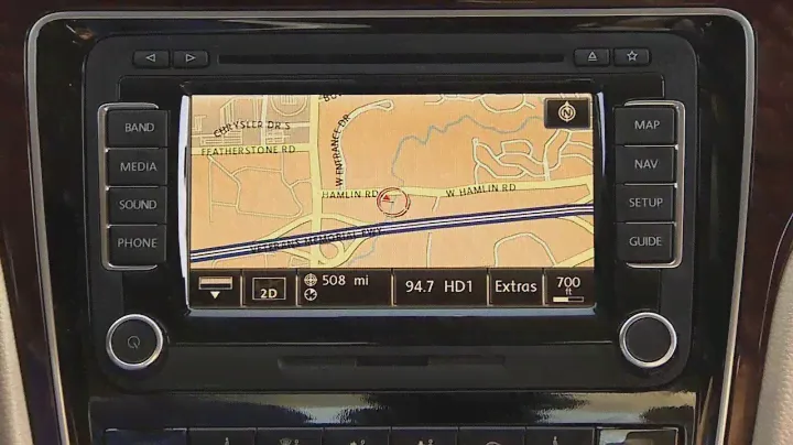 Volkswagen RNS 510 GPS Navigation How-to Instructions.