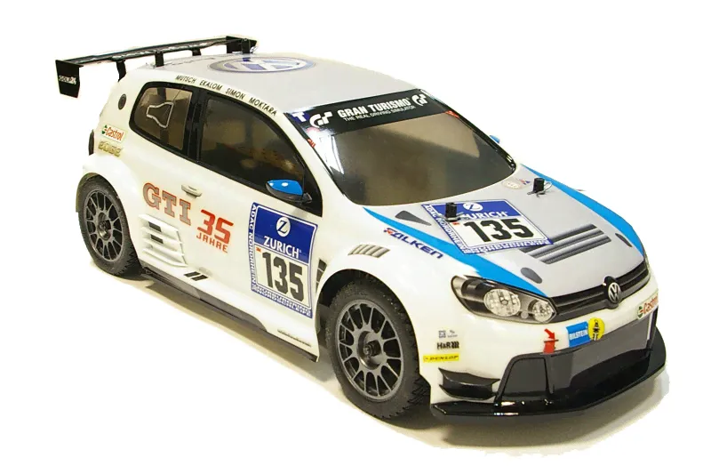 Модель шоссейного автомобиля Carisma M40S VOLKSWAGEN GOLF 24 4WD RTR 2.4G масштаб 1:10 - 70068RU-4