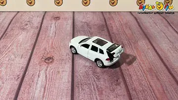Машинка Volkswagen touareg Технопарк металлическая инерционная с открывающимися дверями и багажником