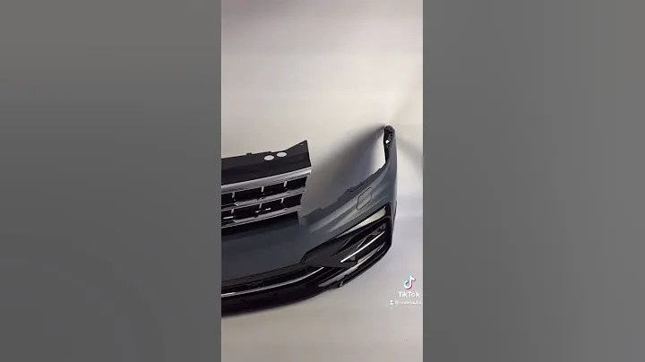 Передний бампер на Volkswagen Tiguan рестайлинг