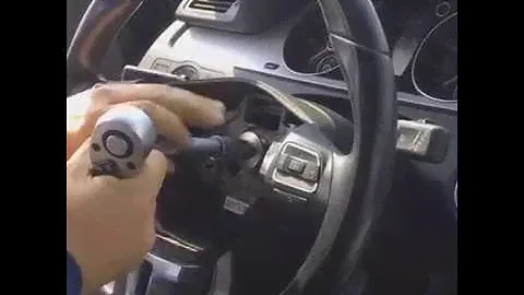 как снять рулевое колесо Vw Passat 3C CC VOLANTY.CZ