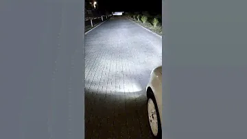 Поменяли заводской галоген на led Volkswagen Jetta час и машина светит как должна 🔥💥 #led #автосвет