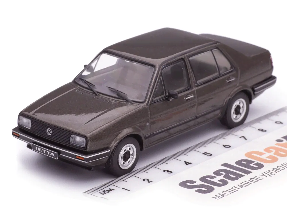 Масштабная модель Volkswagen Jetta (Jetta II) 1984 серый металлик лучшая цена!-2