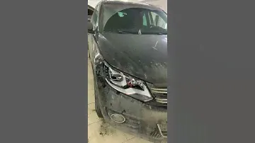 Volkswagen Tiguan - разборка и чистка фары, замена стекла