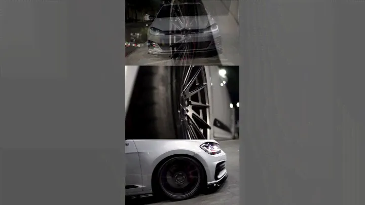 Slammed VW Golf GTI mk7 | Riviera RV199 | Riviera Wheels