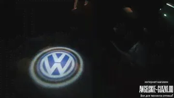 Подсветка дверей с логотипом в штатное место для Volkswagen