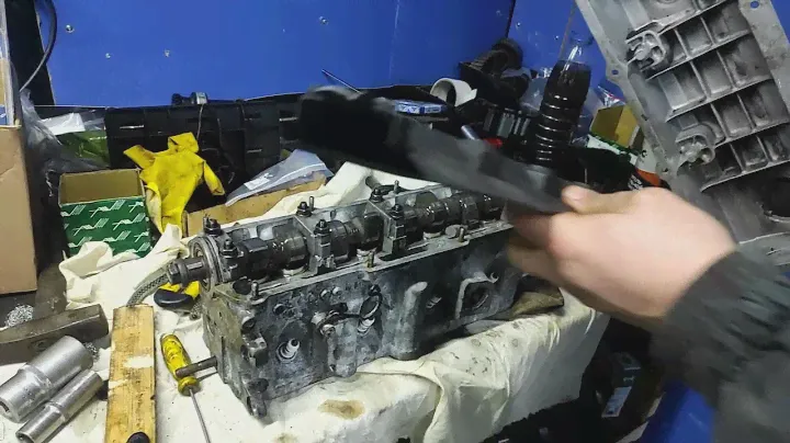 Двигатель VW 2e на Т3 Разборка