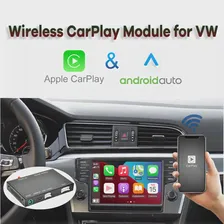 Беспроводной CarPlay Android Auto для Volkswagen VW Polo Golf Touareg Tiguan Teramont Passat 2017-2019 Модульная Коробка Видеоинтерфейс