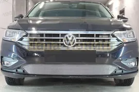 Защита радиатора Папа Тюнинг для Volkswagen Jetta 2020- chrome