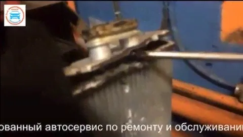 Вскрытие радиатора отопителя VW Polo седан