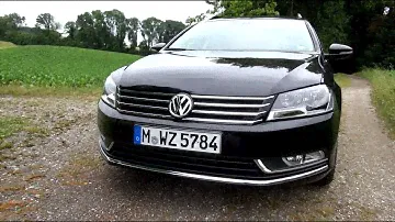 2014 VW Passat 2.0 TDI 140 HP Test Drive, Acceleration, Top Speed