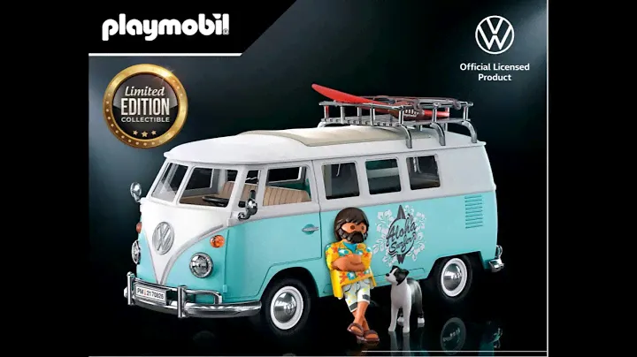 PLAYMOBIL 70826 Volkswagen Transporter T1 and 70827 Kever/ Beetle Special Editions