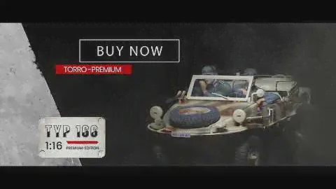 Torro | 1/16 RC VW Schwimmwagen T166