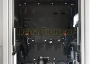 Защита картера + КПП сталь АвтоБроня для Volkswagen Teramont, V - 2.0; 3.6; 2 Части 2018-