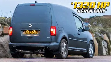 MEET THE 1300HP 9 SECOND CADDY **HYPER VAN!!**