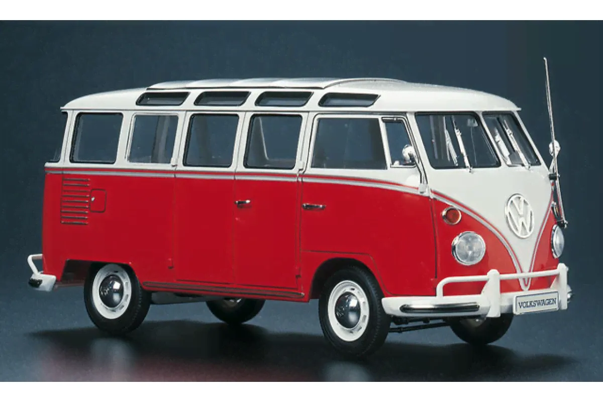 H21210 Hasegawa Сборная модель Volkswagen Type 2 Micro Bus 1963, 1:24-0