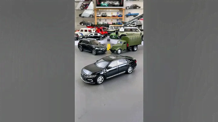Model of new Volkswagen Passat black version diecast model car #cars #diecast #modelcars