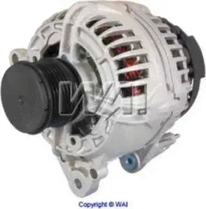Генератор WAI для Volkswagen Transporter T5 2003-2015. Артикул 13853N