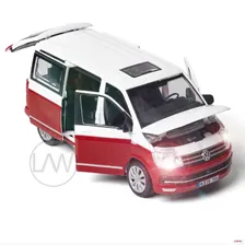 Модель автомобиля Volkswagen-Multivan T6 из сплава 1/32 игрушечный фургон металлическая