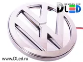 Эмблема светящаяся для Volkswagen Passat/Bora Белого свечения