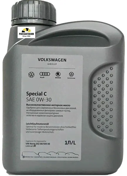 Масло моторное Volkswagen Special C 0W30 1л-0