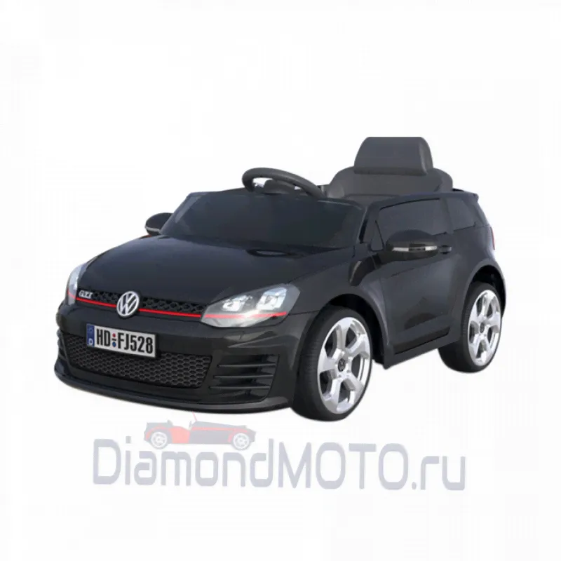 Huada Электромобиль Volkswagen Golf GTI Painted Black HD-FJ528