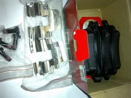 Тормозные колодки TRW COTEC задние для Volkswagen Tiguan I 2007-2018. Артикул GDB1763-2
