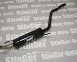 Глушитель "Stinger" Volkswagen Transporter T4 НЕРЖ