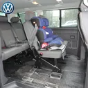 Коврики Volkswagen T6 от 2015 на Caravelle задние ряды резиновые Petex (Германия) - 2 шт.