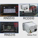 🛍 Адаптер для камеры заднего вида для VW Volkswagen RCD510 RNS510 RNS315
