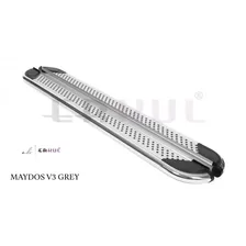 Пороги алюминиевые Maydos V3 для Volkswagen Tiguan 2016-2024
