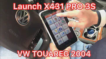 Launch X431 PRO 3S / Диагностика Volkswagen Touareg 3.2 V6 /