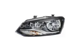 Двойная галогенная передняя левая фара Volkswagen Polo Sedan 15- (6R1941007F) JH20POL11001L в Екатеринбурге