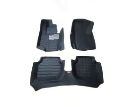 Кожаные 3D коврики Autozs Alfa для Volkswagen Jetta VI Рестайлинг (2015+)