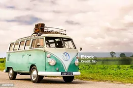 Переносчик Volkswagen T1 — стоковые фотографии и другие картинки фольксваген фургон - фольксваген фургон, Volkswagen, Автобус