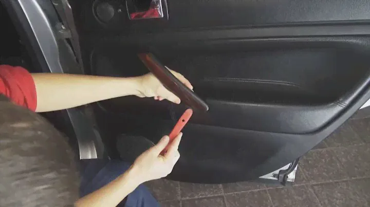 Разборка двери VW Passat B5 (Door removal)