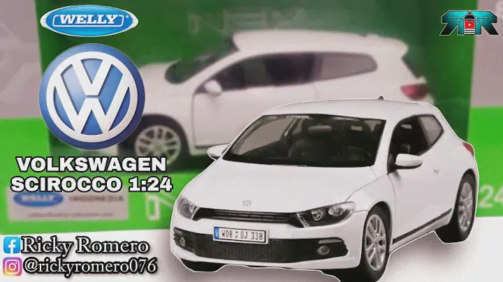 Diecast Welly Nex Volkswagen Scirocco Scale 1:24 | #review #diecast #welly #nex #volkswagen
