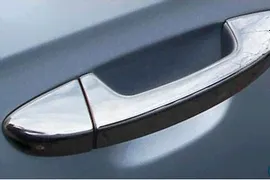 Стальные накладки на ручки дверей Omsa Line для Volkswagen Passat B6 2006-2011, Volkswagen Passat B7 SD 2011-2015, Volkswagen Passat CC 2008-2011, Volkswagen Passat CC FL 2012-2017 || фольксваген пасс