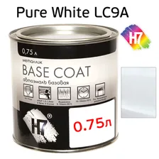 Автоэмаль H7 база (0.75л) VW LC9A Pure White белый (эталон Mobihel) Volkswagen/Audi