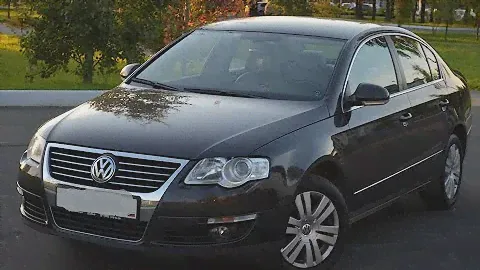 Volkswagen Passat B6 поправили зазоры на переднем бампере
