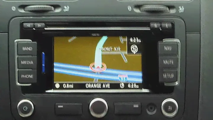 Volkswagen RNS315 GPS system demo, review, and tips in a VW Jetta TDI