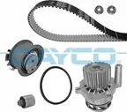 Помпа (водяной насос) с комплектом ремня ГРМ Dayco для Volkswagen Sharan I 2002-2010. Артикул KTBWP2964