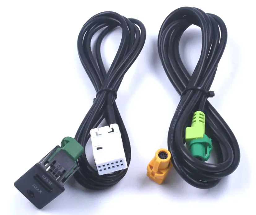 AUX USB кабель для Volkswagen с фишкой-0