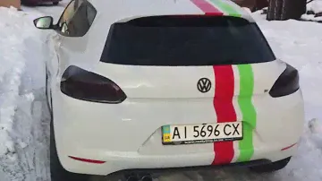 Volkswagen Scirocco-Покраска дисков Plasti Dip