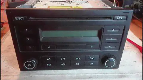 Volkswagen Rcd 200  Radio Code Decode Unlock