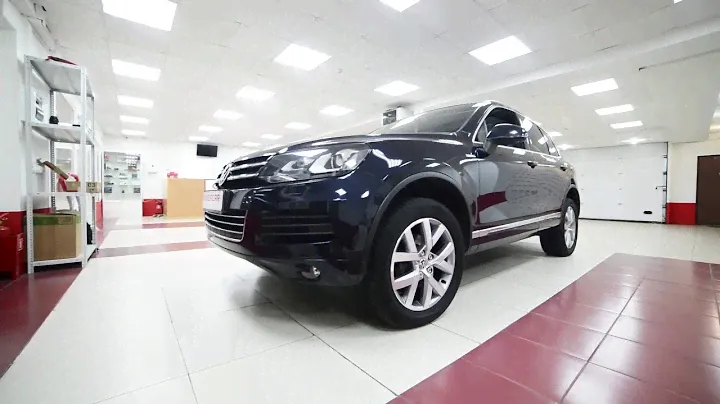 Volkswagen Touareg: андроид-система, видеорегистратор, камера переднего вида