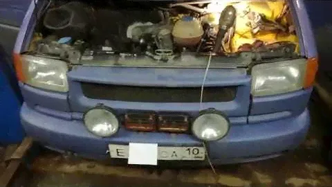 Подключение доп.фар Volkswagen T4